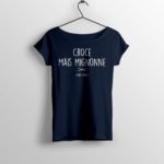 11—Croce-mais-mignonne-(T-Shirt-Femme—Navy)