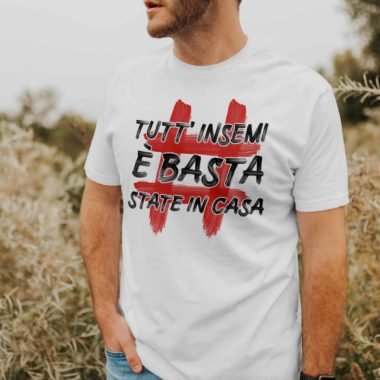 “Tutt’insemi è Basta” – le T-shirt Solidaire contre le Coronavirus