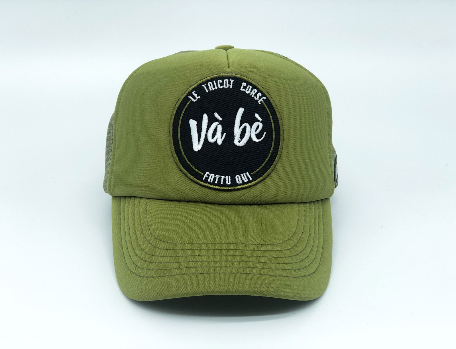 CASQUETTE TRUCKER VÀ BÈ - NÉON JAUNE FLUO – Và Bè - Le tricot Corse