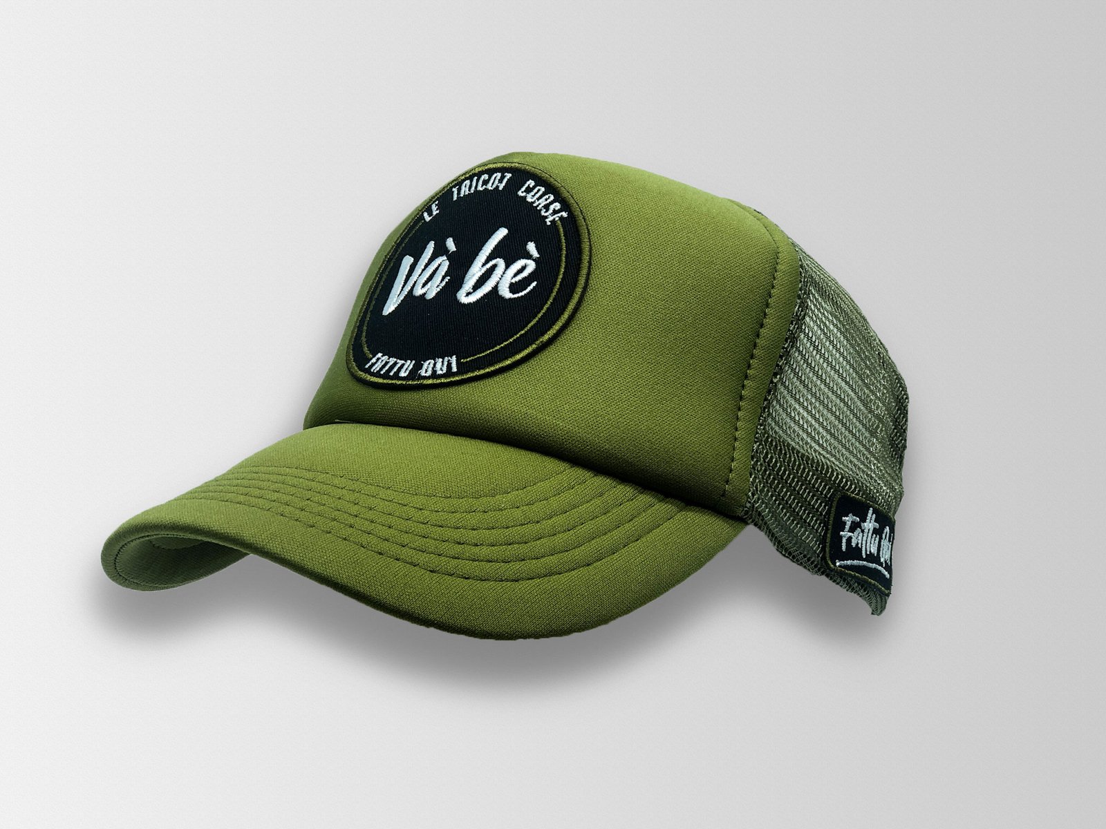 CASQUETTE TRUCKER VÀ BÈ - NÉON JAUNE FLUO – Và Bè - Le tricot Corse