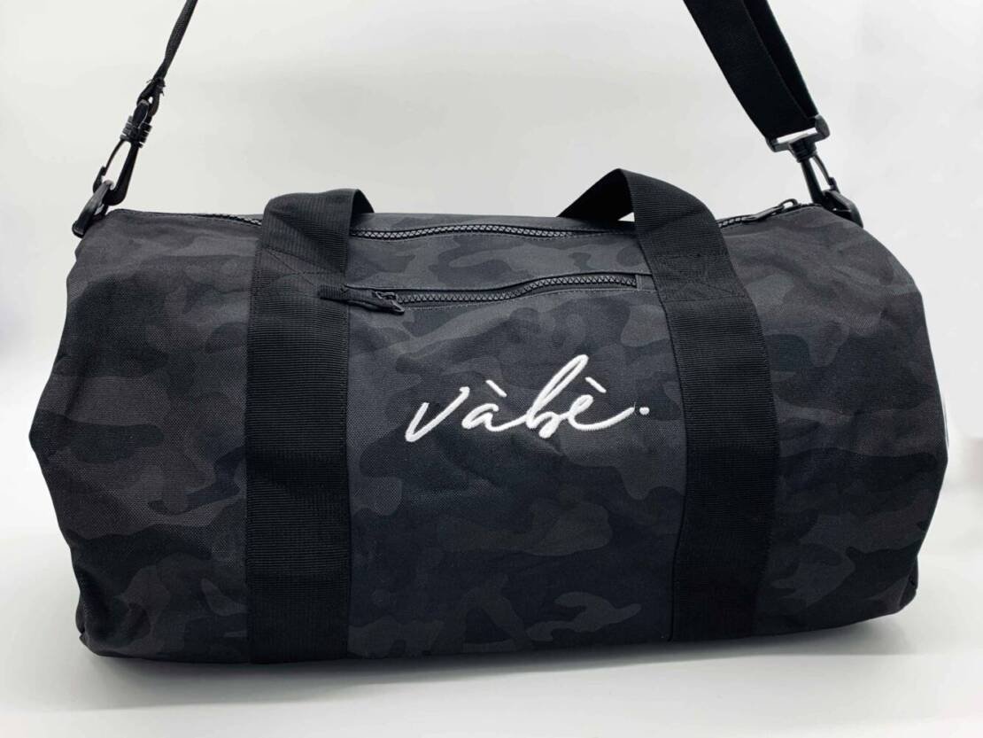 Sac voyage baril camo